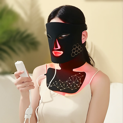 LumiGlow™ LED Masker gezicht & hals