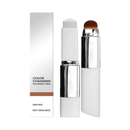 Foundation stick 2-in-1, kleur Dark Skin, verpakking