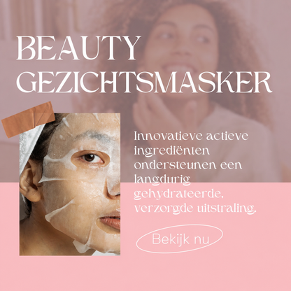 Seravares LED Hydrogel Mask 5-pack - Beauty gezichtsmasker