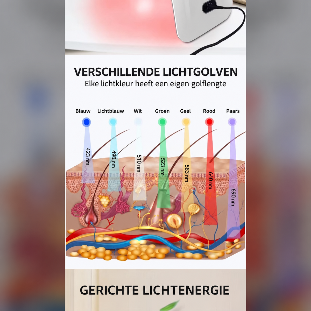 Neoray™ Face Spa met LED