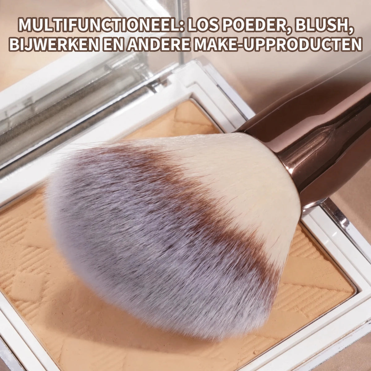 Seravares Foundation Brush dubbelzijdig